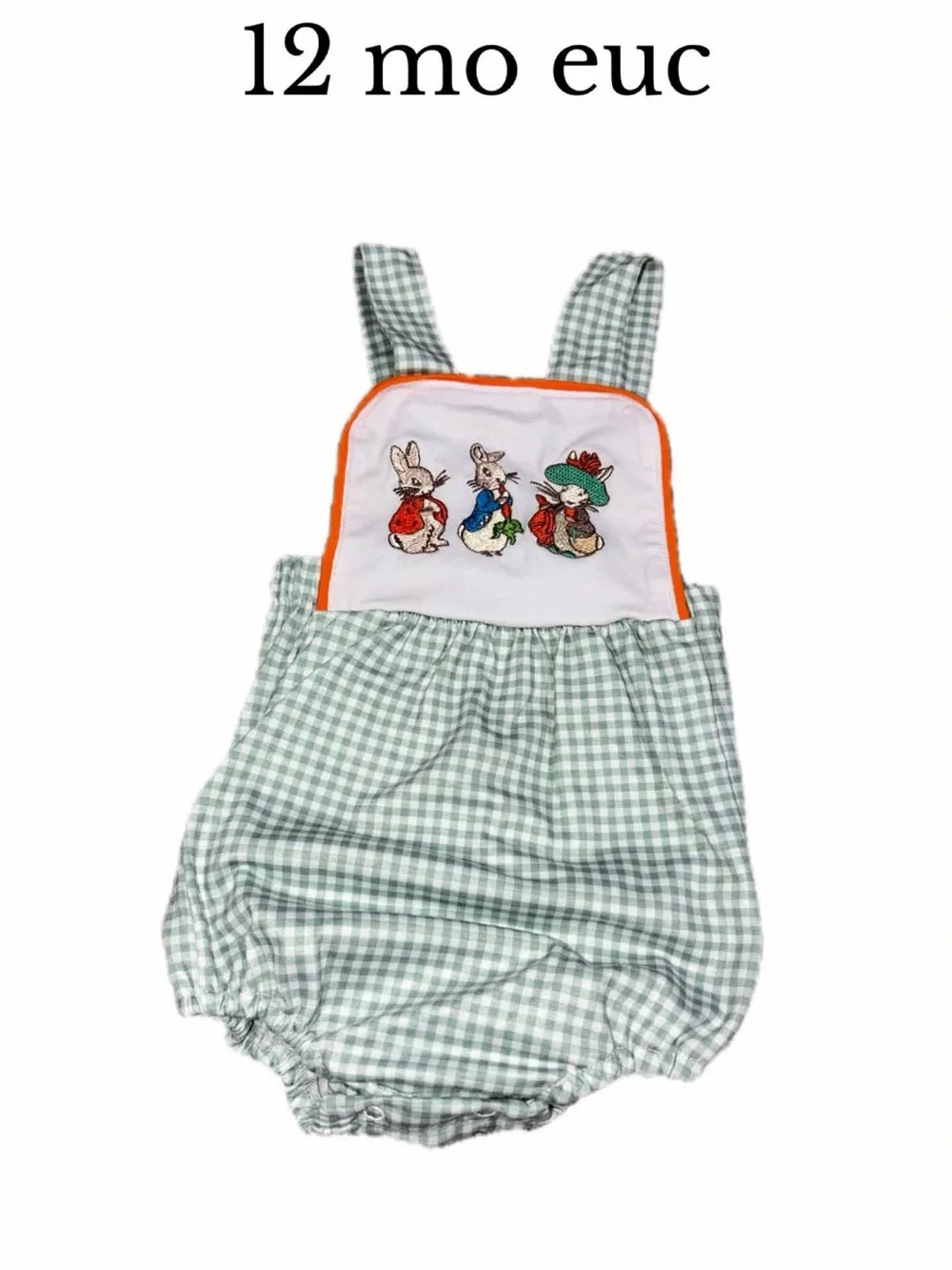Peter rabbit 12 month boys bubble